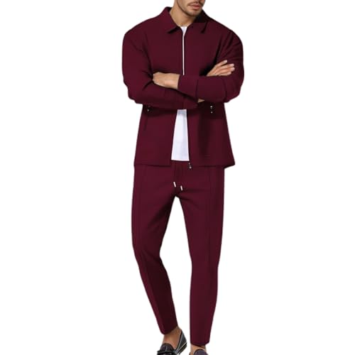 Chándal de hombre de 2 piezas para solucionar el dilema de la ropa casual de diario