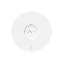 TP-Link EAP653 Access Point Wireless Wi-Fi 802.11ax AX3000 Dual Band, Supporto PoE+ 802.3at, Porte Gigabit, MU-MIMO, WPA3, Connessioni Multi-Dispositivi, Posizionamento Flessibile, Bianco