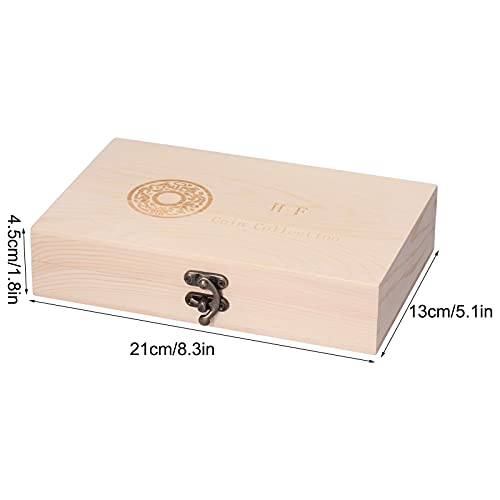 Scatola Portamonete in Legno Portamonete con