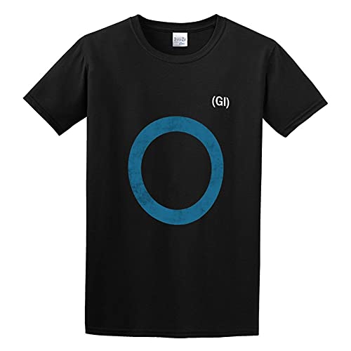 Impact Germs (Gi) Coal Unisex 100% Cotton Short Sleeve T Shirts Black XXXL