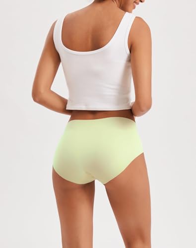 Image of INNERSY Women's Seamless No Show Hipster Panties Invisible Light Underwear 3-Pack