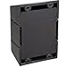 Global Industrial Wall Mount Retractable Belt Barrier, Black ABS Plastic Case with a 30'L x 2