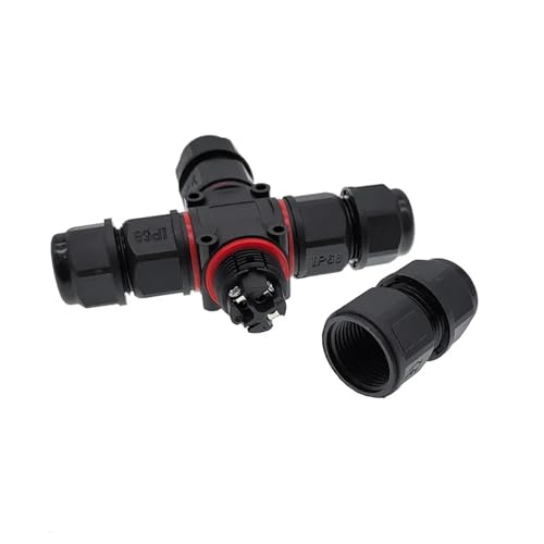 Conector X eléctrico L20 de 4 vías con unión de 4 pines para un cableado sin cortes 6