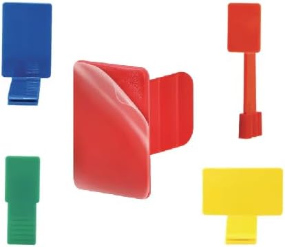 20/Pk Dental Sensor Holders XCP-XP Disposable Adhesive Holders Compared for Anterior Posterior Endotab and Bitetab Color Coded (Yellow Posterior)