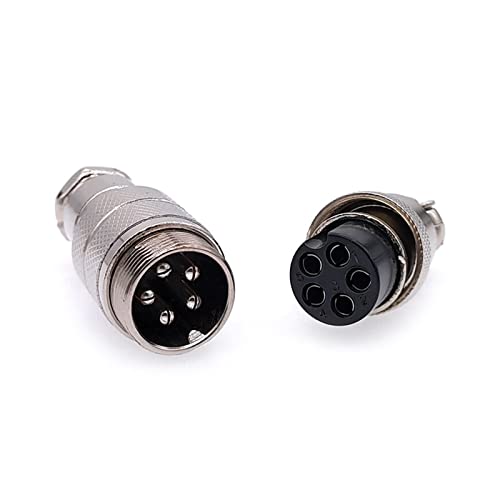 Connecteur GX20 mâle à 4 broches étanche push-pull de 20mm pour aviation