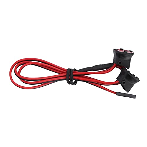 Foco de techo de 8 LED para coche RC Axial SCX10 con luz blanca