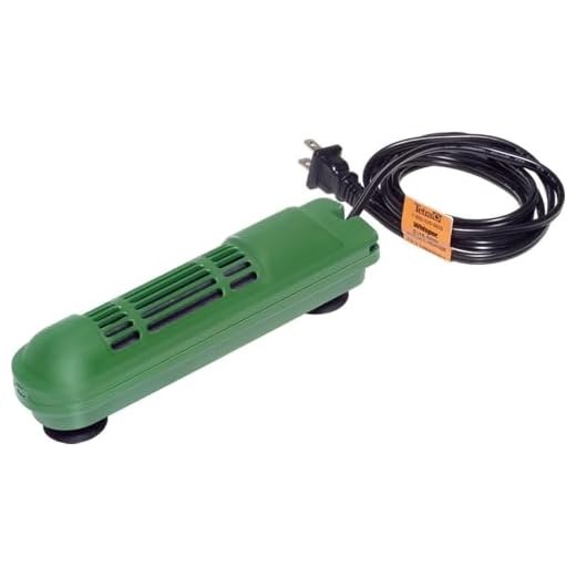 TetraFauna Aquatic Reptile Heater 100 Watts, For Frogs, Newts And Turtles, Green