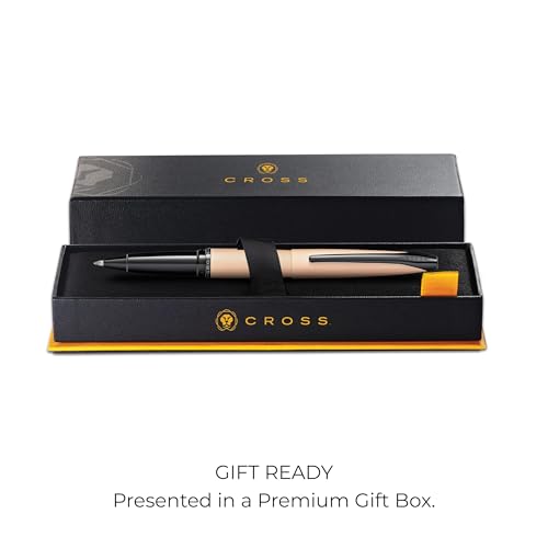 Image of Cross Unisex Airbrushed Roller Ball Pen (Gold Free Size)