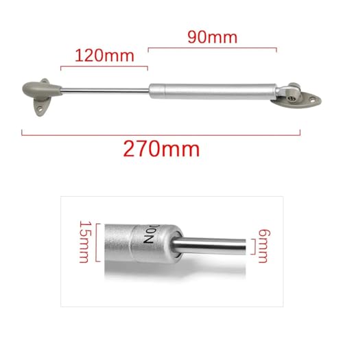 Support de quincaillerie de cuisine premium avec vérin hydraulique 150N (x2)