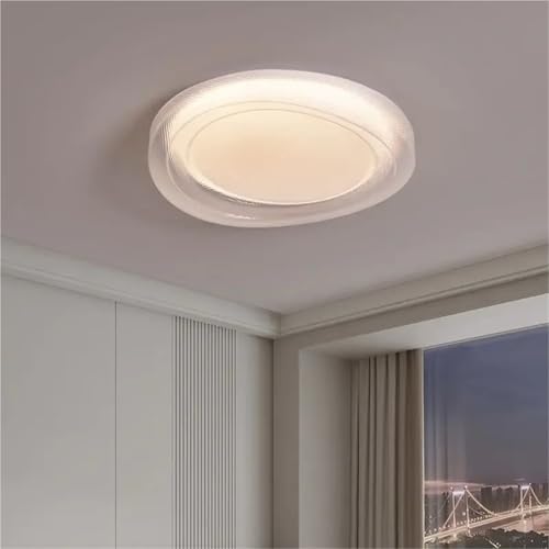 Plafonnier LED moderne et grand lustre de salon avec abat-jour