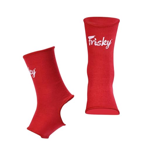 DYNWAVE Muay Thai Ankle Support Wraps Kids Socks Red S