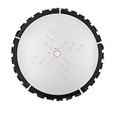 ToolTrek 14' Premium Grade Demolition Carbide Fire Rescue Saw Blade for Hand held Gas chop saws,Cutting Mixed Materials with Nails, Tar, and Debris.