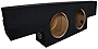 ASC GM2X10-CREW-NOHD-BS Compatible with Chevy Silverado or GMC Sierra 1500 Non-HD Crew Cab Truck 2001-2006 Dual 10' Subwoofer Speaker Enclosure