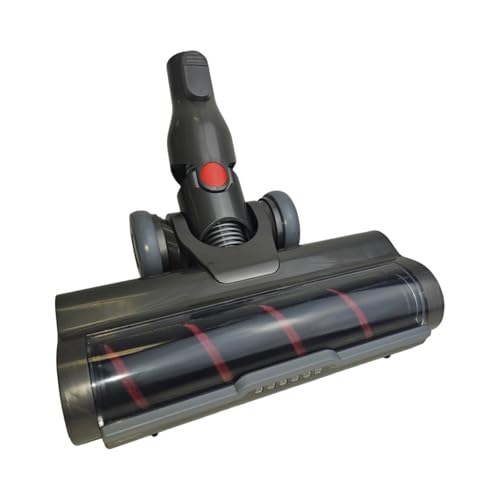 Hygieia Fluffy Hard Floor Head for LG CordZero A9 Vacuum Cleaners - Soft Roller Brush with LED Lights, Double Pivot, & Self-Cleaning System - Optimized for Wood, Tile, & Laminate Floors