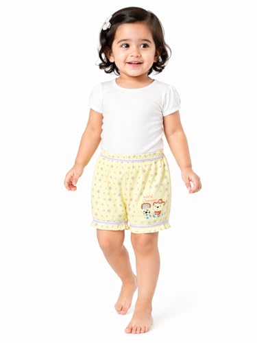 Image of DYCA by Bodycare Unisex Kids Bloomer Shorts | Soft Single Jersey Cotton Fabric | AZO Free & Skin Safe |Comfortable Innerwear for Boys and Girls|Print & Color May Very