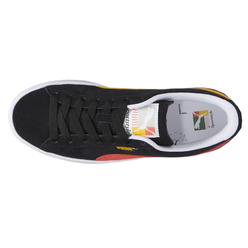 PUMA Womens Suede Brand Love Lace Up Sneakers Shoes Casual - Black4