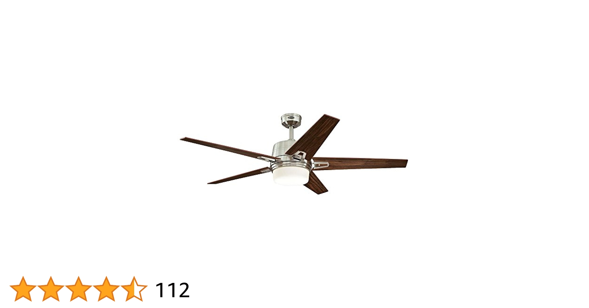 【K5853】STEEL BREEZE MINKA-AIRE F745-BN Sabot 52 Inch Ceiling Fan with Integrated