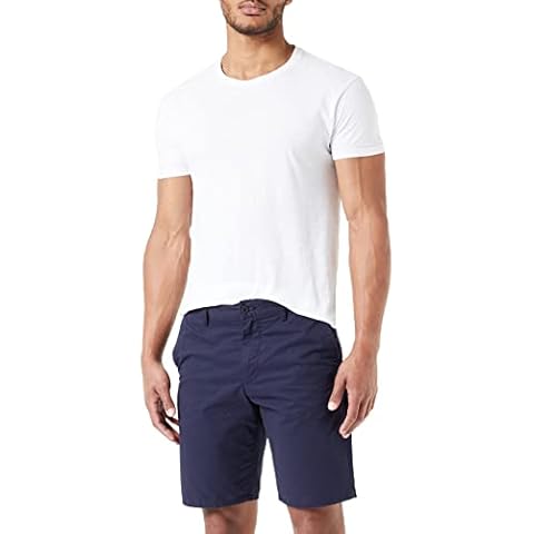 GANT Men's Evening Blue Relaxed Shorts Cover