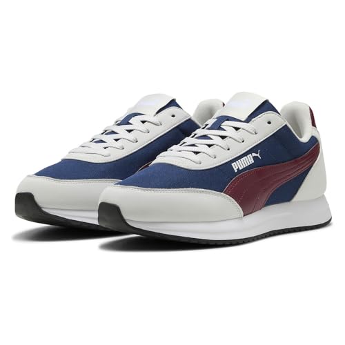 PUMA R78 Lightwind, Zapatillas Unisex Adulto, Persian Blue Team Regal Red Feather Gray, 39 EU