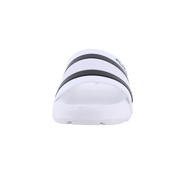 Image of FLITE Men Slippers /Men's Slides /Men's Flip Flop /Daily Use Slide (White, numeric 7)
