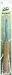 Susan Bates 5-1/2-Inch Bamboo Handle Silvalume Head Crochet Hook, 5mm, Turquoise