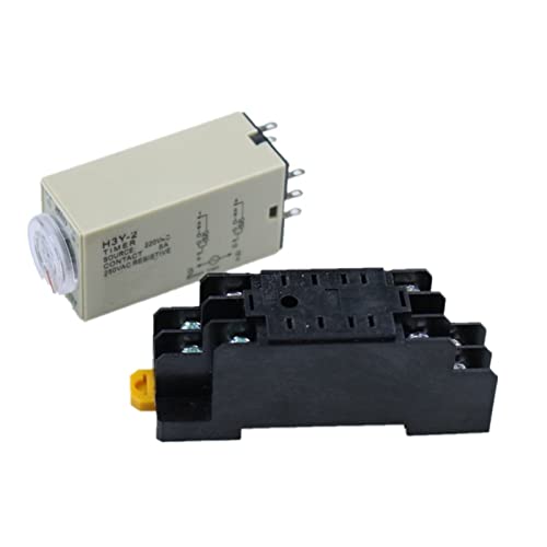 Relé de tiempo H3Y-2 de 60 minutos para solucionar retrasos en circuitos eléctricos de 12V 4