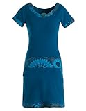 VIELSEITIGKEIT: Das T-Shirt Kleid ist perfekt geeignet für heiße Tage im Sommer. Es passt zum Gartenfest, Festival und an den Strand aber auch ins Büro und in die City.