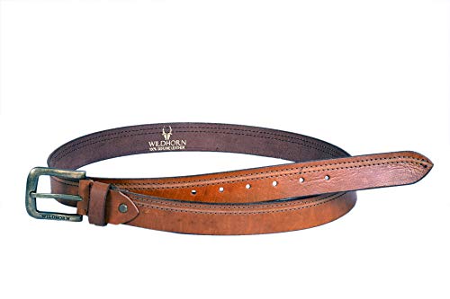 Image of WildHorn Casual Leather Belt for Men