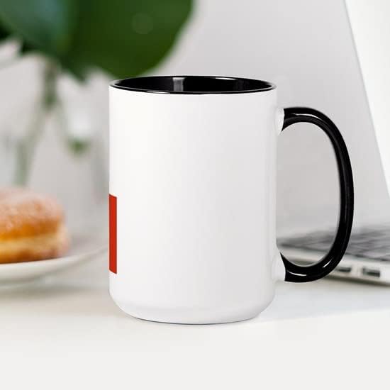 Miniatura 5 de CafePress Taza de café de cerámica extra grande con bandera de Chile de 15 onzas