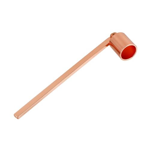 MUELODSIC 1pezzi Spegnicandele in Acciaio Inossidabile Strumento per Spegnere Stoppini di Candele Utensile Manico per Uso Professionale e Personale