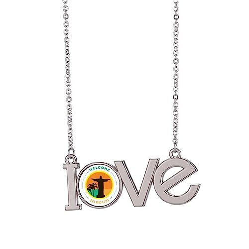 Collier Corcovado Brésil un pendentif symbole d'amour éternel à offrir ou s'offrir taille M