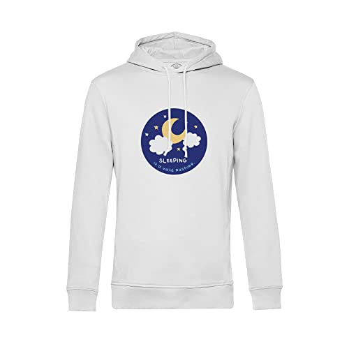 Sweat à capuche Sleeping is a valid pastime au style minimaliste pour les adeptes du cocooning