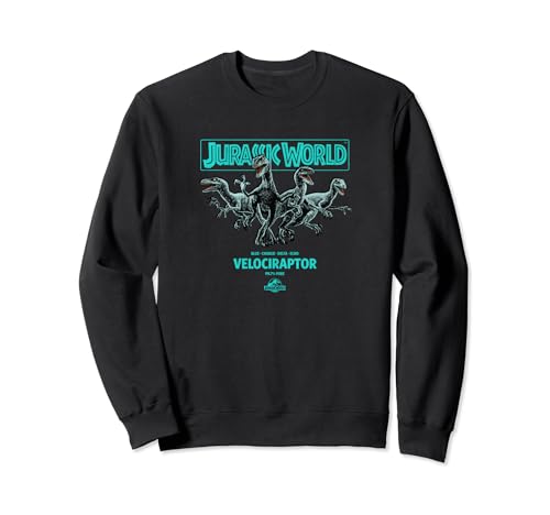 Sweatshirt Velociraptor Jurassic World idée cadeau fan de cinéma