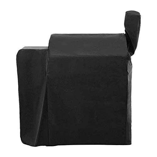 SmallPocket Grill Abdeckhaube,Hochleistungs wasserdichte Wetterfeste Oxford Stoff BBQ Grill Abdeckung Grillabdeckung Gasgrill Schutzhülle Abdeckhaube 124 X 104 X 68cm