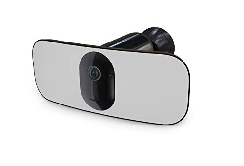 Preisvergleich Produktbild Arlo Pro3 Floodlight WLAN Überwachungskamera aussen, Kabellos, 2K, Bewegungsmelder, Farbnachtsicht, LED Flutlicht, 2-Wege-Audio, Sirene, mit 90-tägigem Arlo Secure Plan Testzeitraum, FB1001B
