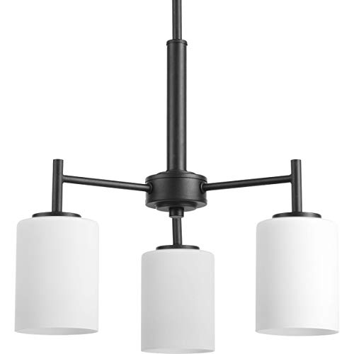 Exclusive Discount 50% Price Progress Lighting P4318-31 Up/Down Replay 3 Light Chandelier , Black