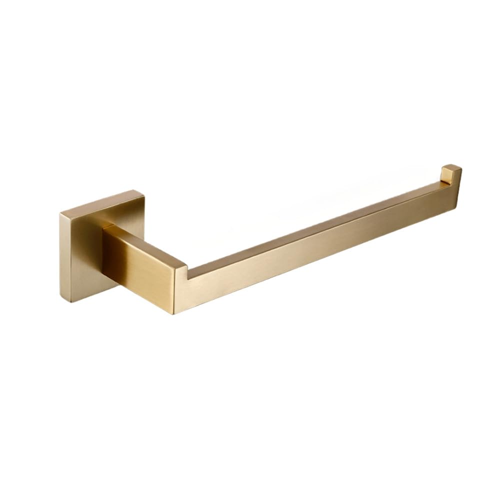 Porte-serviettes or mat en acier inoxydable 304 haut de gamme pour douche design