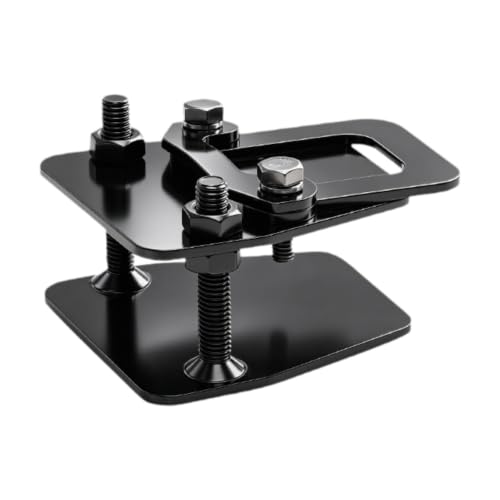 Béquille réglable en hauteur pour vélo béquille latérale noire facile à installer
