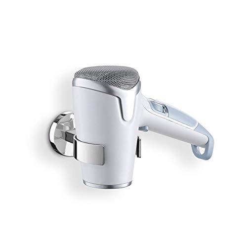 e Fön Basis Fön Bracket/Haarglätter Bracket Wand Fön Rack-316 Edelstahl ohne Bohren und Schrauben Montage Haartrockner Basis (Farbe: A)