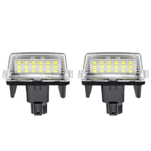 Luces de matrícula para Toyota Camry y Avensis T27 piloto trasero homologado de recambio