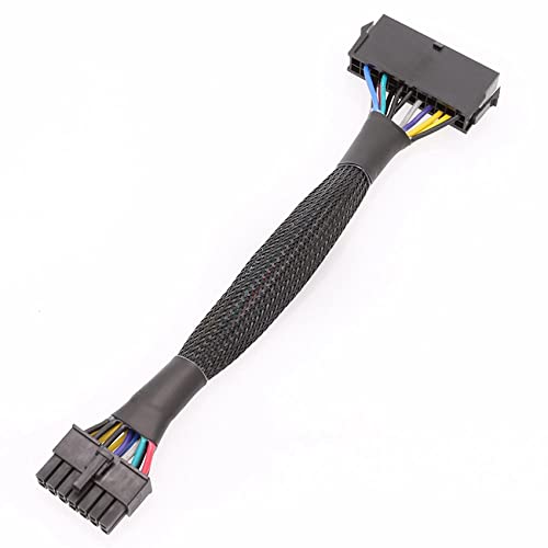 JSGURK 10X 24�s��-14�s��ATX PSU��d���A�_�v�^�[�ґg�X���[�u�P�[�u���A PC����уT�[�o�[�p�A12�C���`�i30cm�j