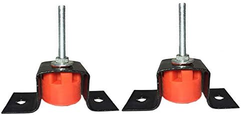 BXI Anti-Vibration Wall Braces - Resilient Vibration Isolator - for Recording Studio, Home Theater.(2 Pack)