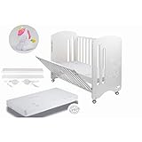 Cuna Lovely Premium Colecho con Colchón y REGALO Lámpara D