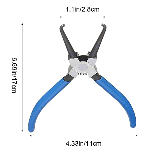 baixikly Hose Clip Pliers Fuel Line Plier Carbon Steel Car Anti-Rust Joint Clamping Plier for Loosen Connections on Fuel Lines - Image 2