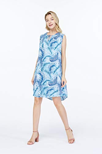 Image of Hawaii Hangover Family Matching Hawaiian Clothes, Simply Blue Leaves | Family matching Hawaiian outfits, Simply Blue Leaves, lightweight rayon, machine washable, tropical leaf print, luaus