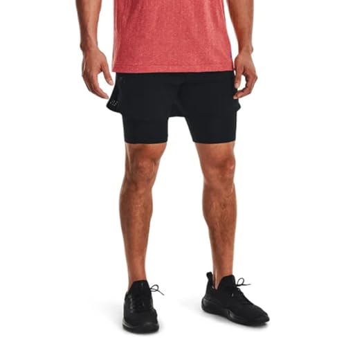 Under Armour Peak Woven 2 en 1 évitez les irritations avec ce short de sport