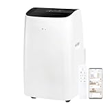 TCL 10,000 BTU Q-Series Ultra-Quiet Dual Hose Portable Inverter Air Conditioner, 450 Sq. Ft. AC Unit, up to 47% Energy Savings, Compact Design, Works with Smart Devices