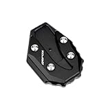 ständer Fuß seitliche Verlängerungsplatte Für AEROX 155/125 2016-Präsentieren Zentrum Stehen Unterstützung Motor Centerstand Fuß Ständer Extender Schuh Pad Zubehör