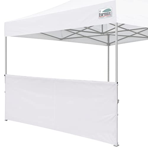 Eurmax USA Instant SunWall for 10x10 Pop up Tent, Canopy Half Walls, Outdoor Instant Canopies,Canopy...