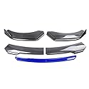 Auto Frontstoßstange Spoiler,kompatibel mit Hyundai I40,Frontspoiler,A-Carbon Fibre-Black-Blue Auto Frontstoßstange Spoiler,kompatibel mit Hyundai I40,Frontspoiler,A-Carbon Fibre-Black-Blue